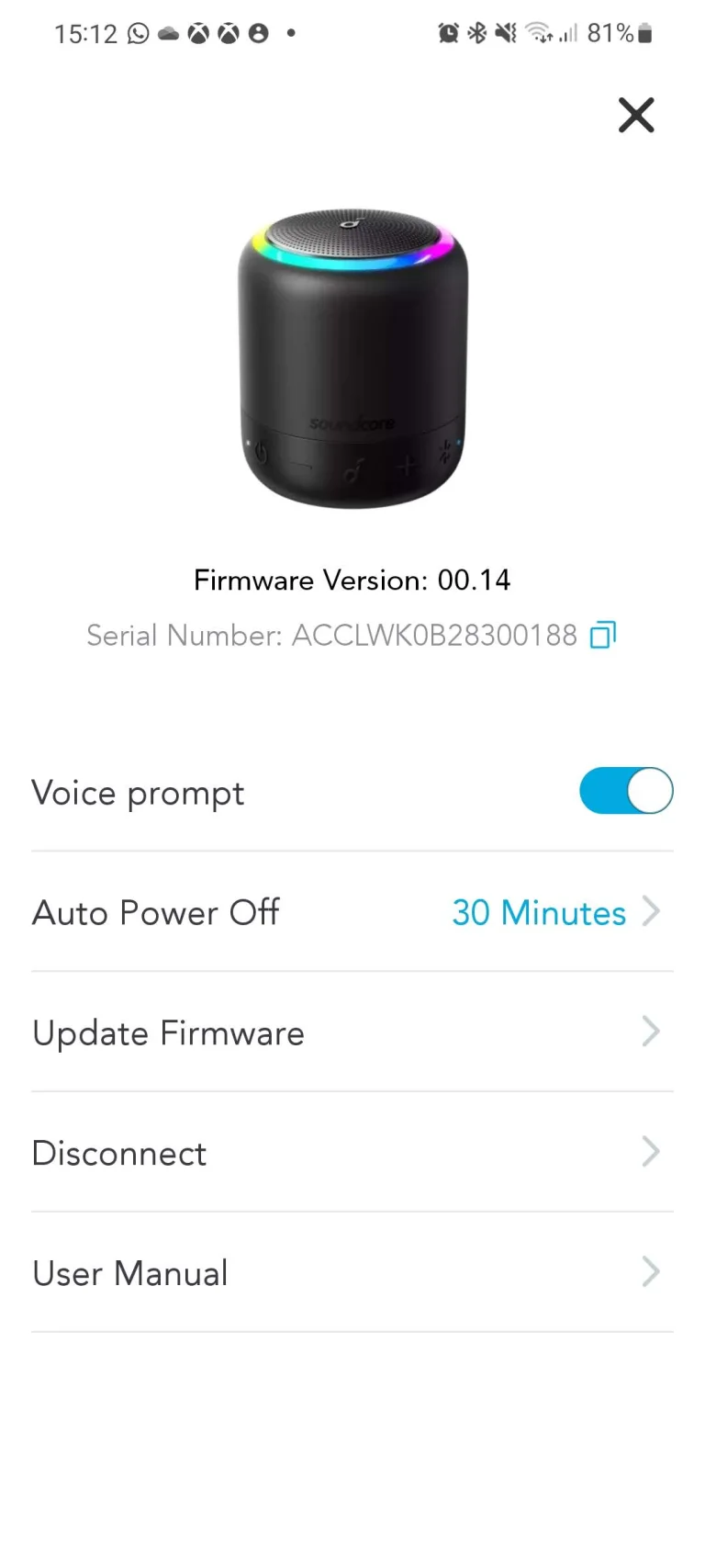 Anker Soundcore Mini 3 Pro Bluetooth hangszóró teszt 16