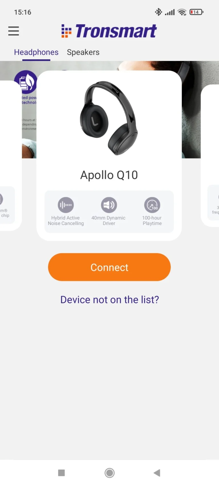 Tronsmart Q10 ANC-s fejhallgató teszt 15