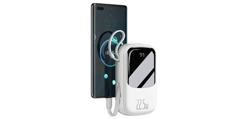 Baseus PPQD20C 22,5W-os power bank teszt 1