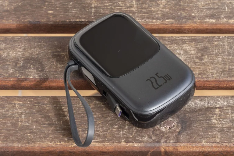 Baseus PPQD20C 22,5W-os power bank teszt 4