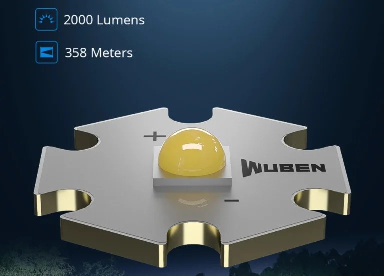Mindig kisegít a Wuben extra erős, 2000 lumenes zseblámpa 8