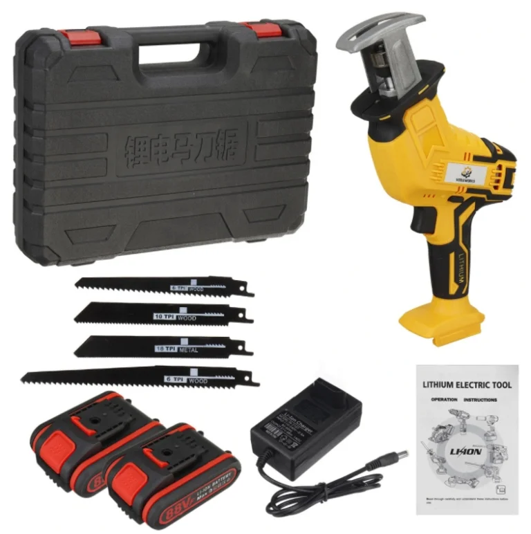 Akkus szablyafűrész rendelhető két aksival nagyon olcsón 3