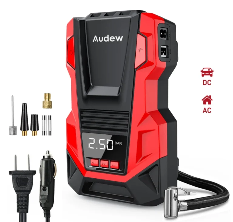 Kötelező autós kiegészítő az Audew kompresszora 7