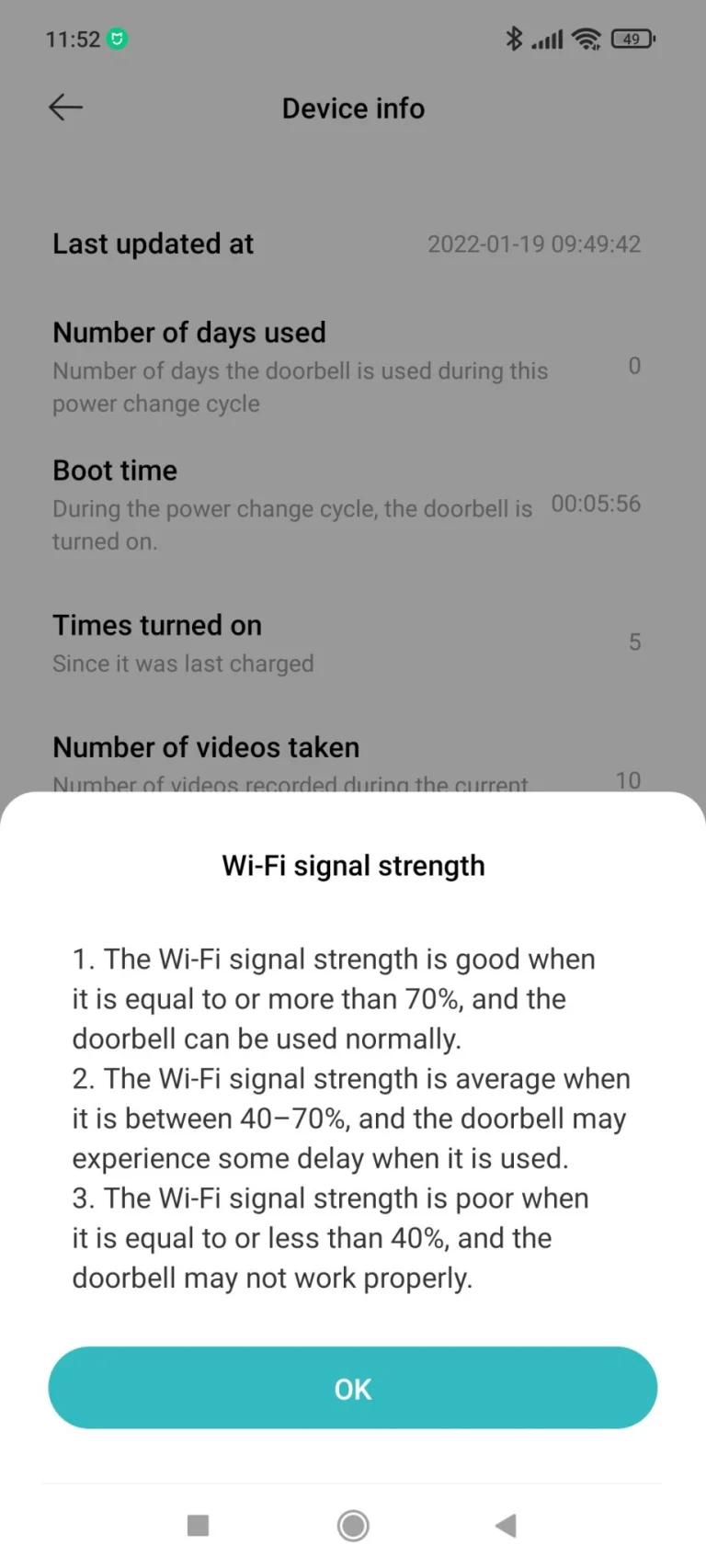 Xiaomi Doorbell 2 okoscsengő teszt 26