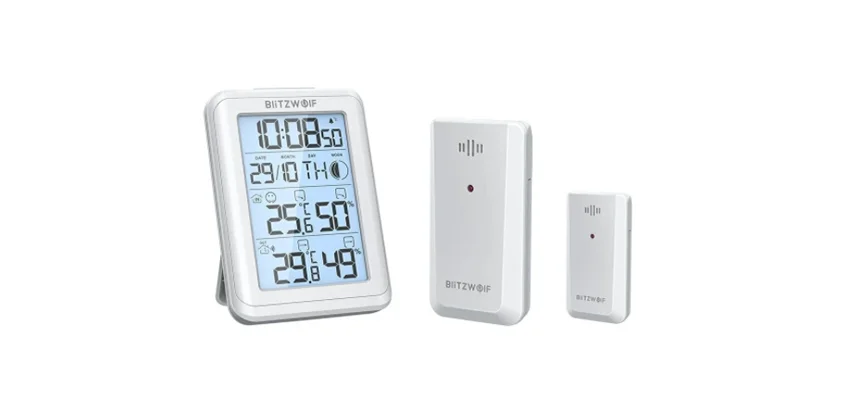 BlitzWolf BW-TM01 időjárás állomás teszt 1