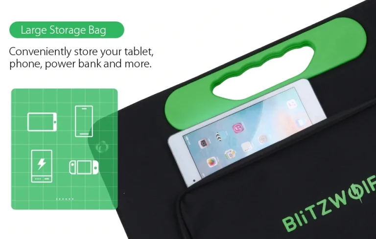 Megérkezett a BlitzWolf kétméteres napeleme 8