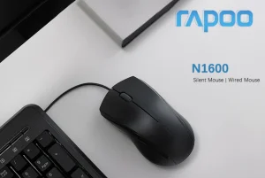 Egyszerű egér a Rapoo N1600, de csendes, mint egy lopakodó