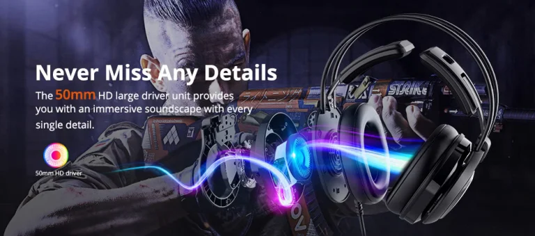 Akciós a Tronsmart Glary Alpha gamer fejhallgató 5