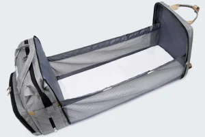 Hogyan lesz a kínai hátizsákból babaágy?