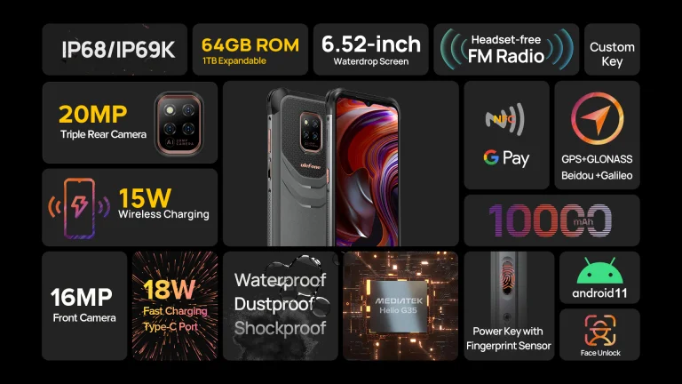 Megérkezett az Ulefone Power Armor széria új tagja 2