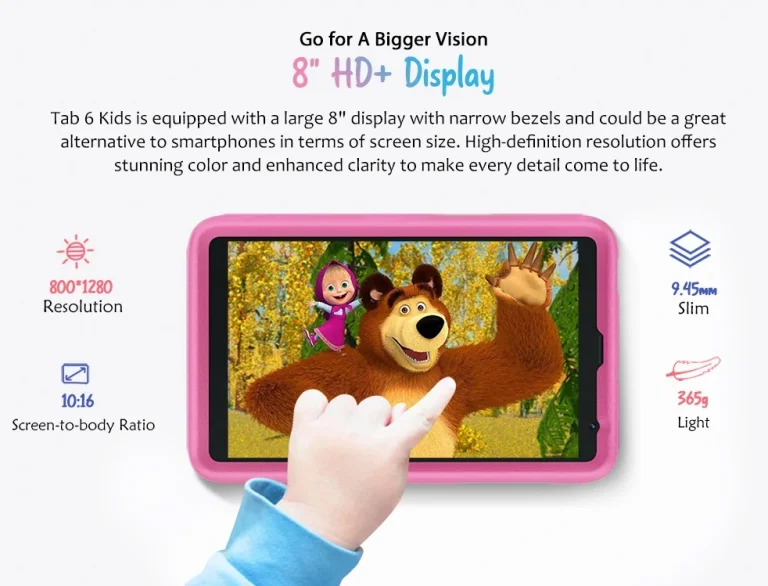 Gyerekeknek szánt kiadást kapott a Blackview Tab 6 tablet 5