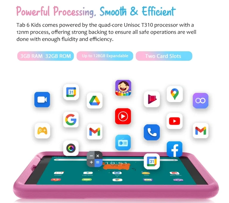 Gyerekeknek szánt kiadást kapott a Blackview Tab 6 tablet 7