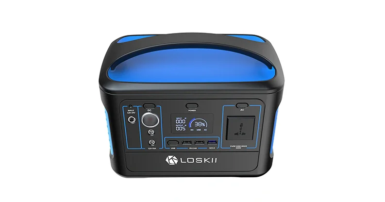 Loskii LK-PS10/XMUND XD-PS10 hordozható töltőállomás teszt 1