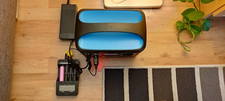 Loskii LK-PS10/XMUND XD-PS10 hordozható töltőállomás teszt 19