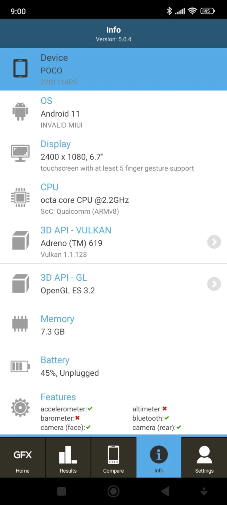 Prueba 4 del teléfono inteligente Poco X34 Pro