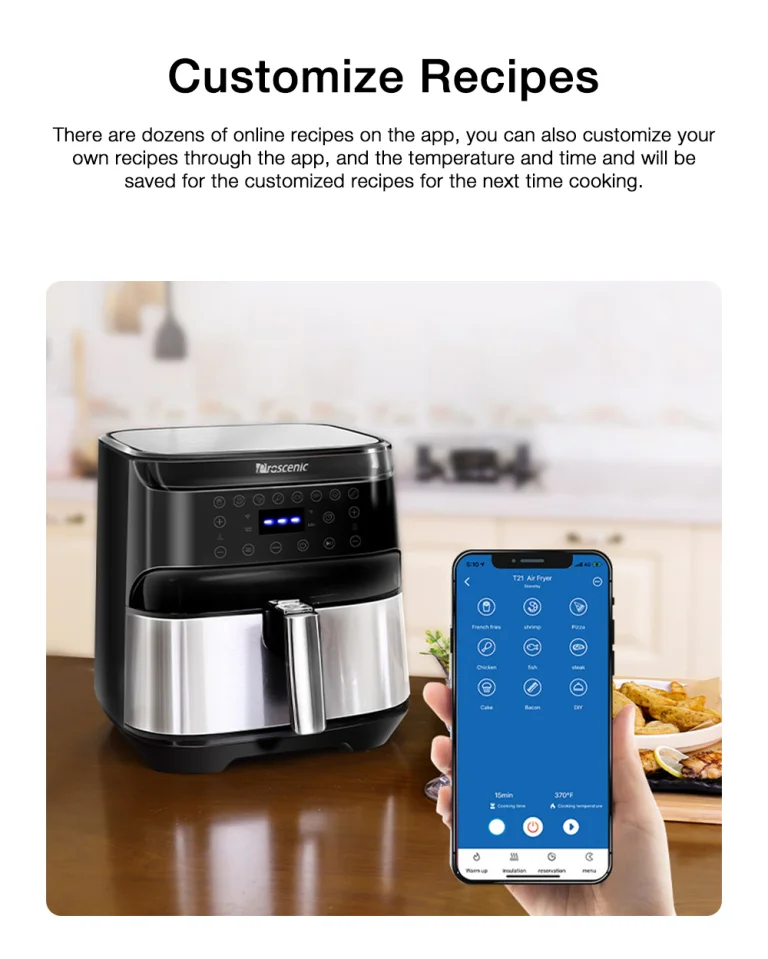 Ismét kuponozható a Proscenic egyik forrólevegős fritőze 6