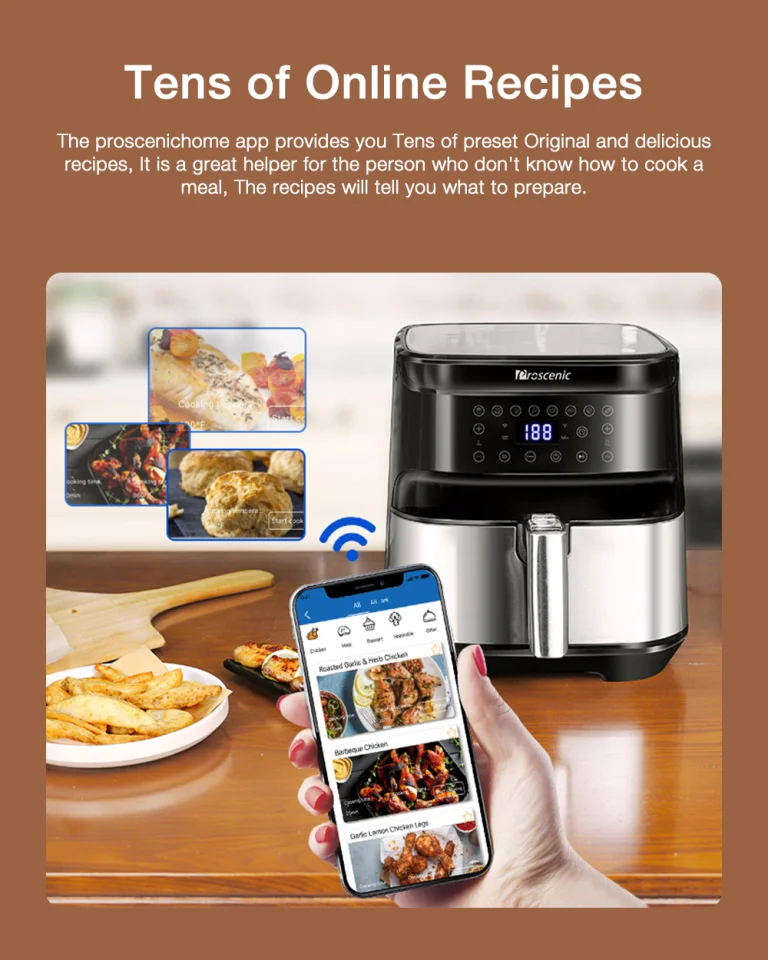 Ismét kuponozható a Proscenic egyik forrólevegős fritőze 7