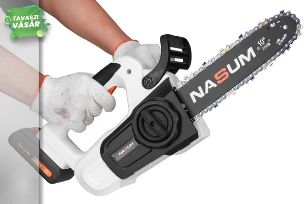 Brutálisan olcsó a Nasum akksis, 25 centis láncfűrésze 1