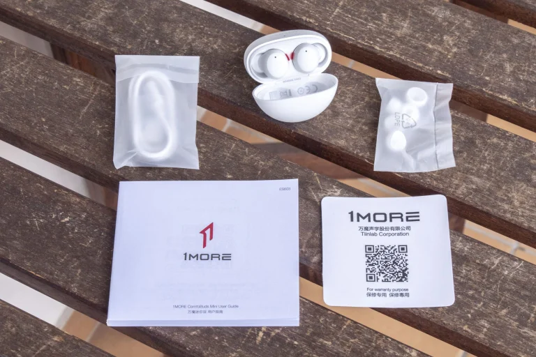 1MORE ComfoBuds Mini TWS fülhallgató teszt 4