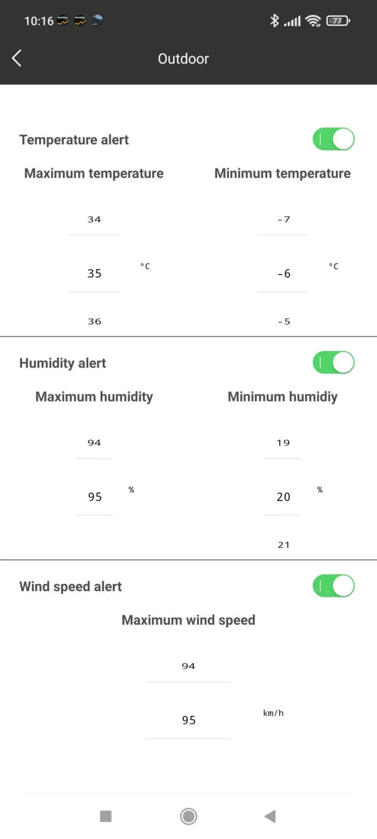 BlitzWolf BW-WS03 időjárás állomás teszt 34