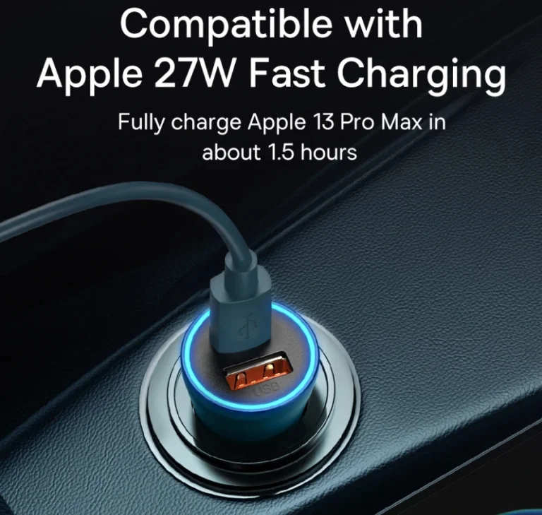 Csak 4500 Ft a Baseus 60 wattos, kétportos autós töltője 5