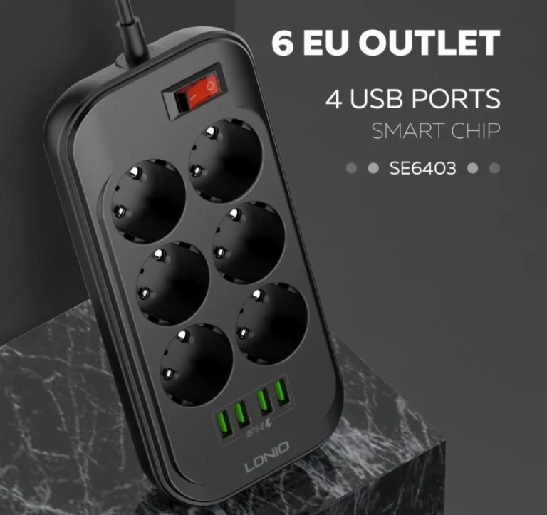 Négy USB-s konnektor elosztó az LDNIO-tól: 7100 Ft 2