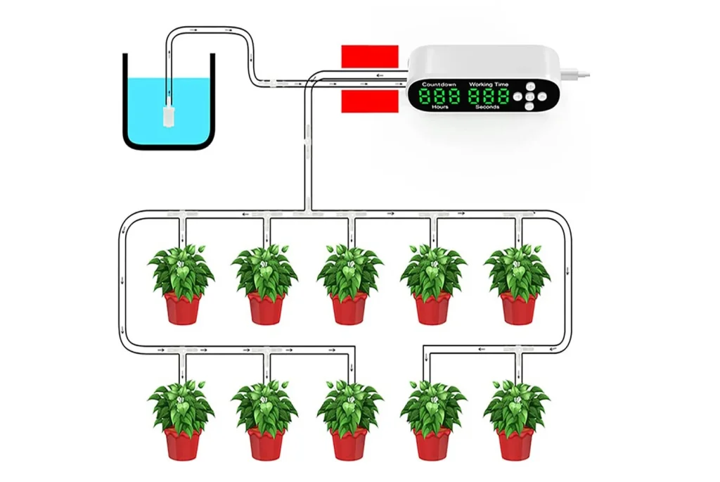 Praktikus, otthoni automata öntözőrendszer alacsony áron 1