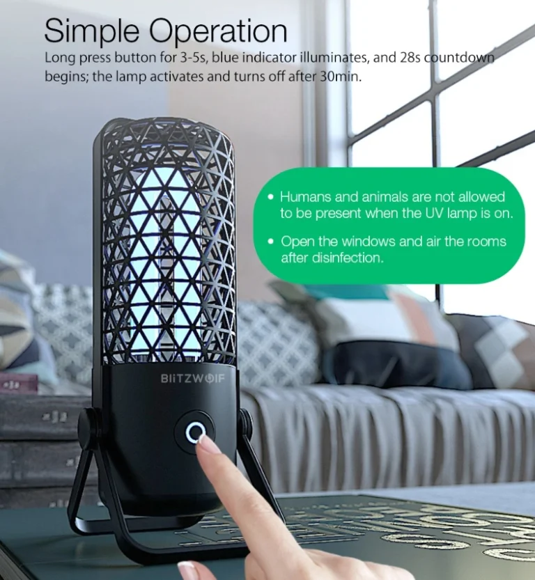 Különutas, de jól használható a BlitzWolf ózongenerátora 3