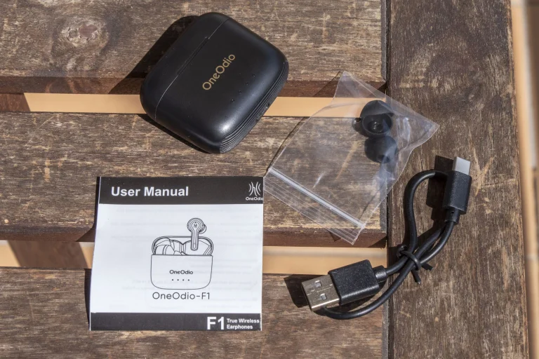 OneOdio F1 és F2 TWS fülhallgatók tesztje 14