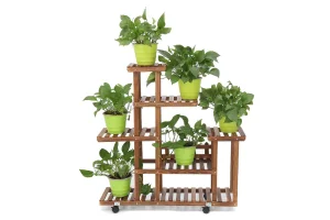 Egy fél őserdő ráfér a fából készült kínai virágállványra