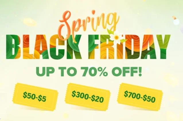 Tavasszal is tart Black Friday-t a Geekbuying 1