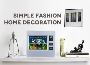 Pofás hő- és páratartalommérő, színes kijelzővel, jó áron