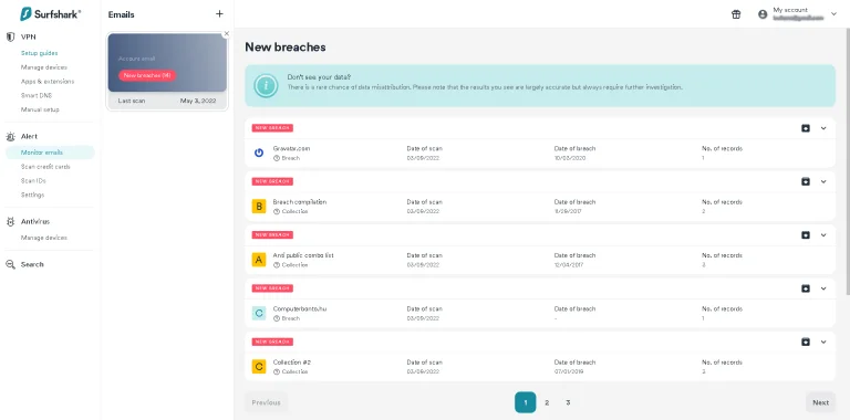 Test du service VPN Surfshark 25