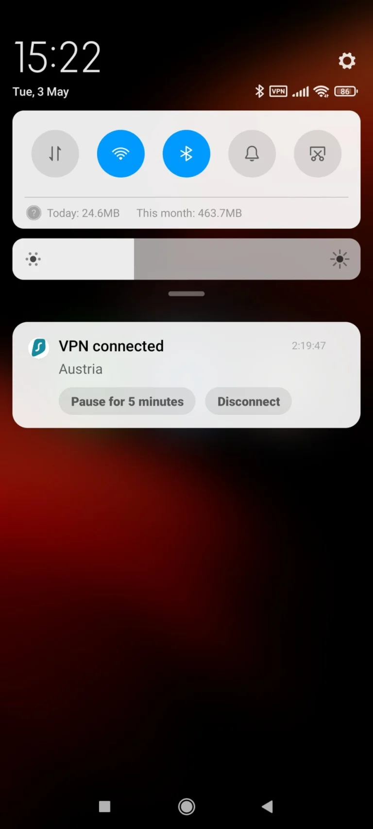 Test du service VPN Surfshark 5
