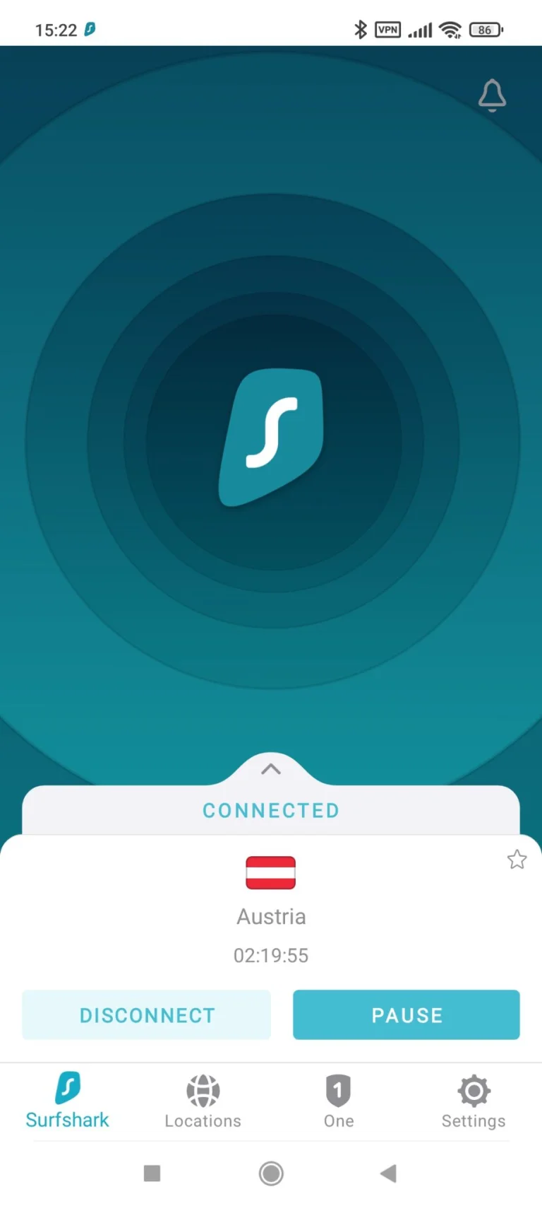 Test du service VPN Surfshark 6