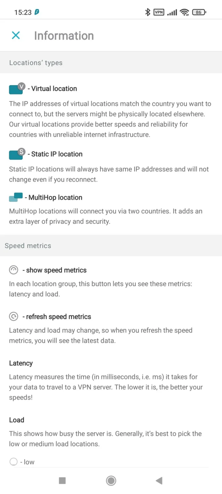 Test du service VPN Surfshark 11