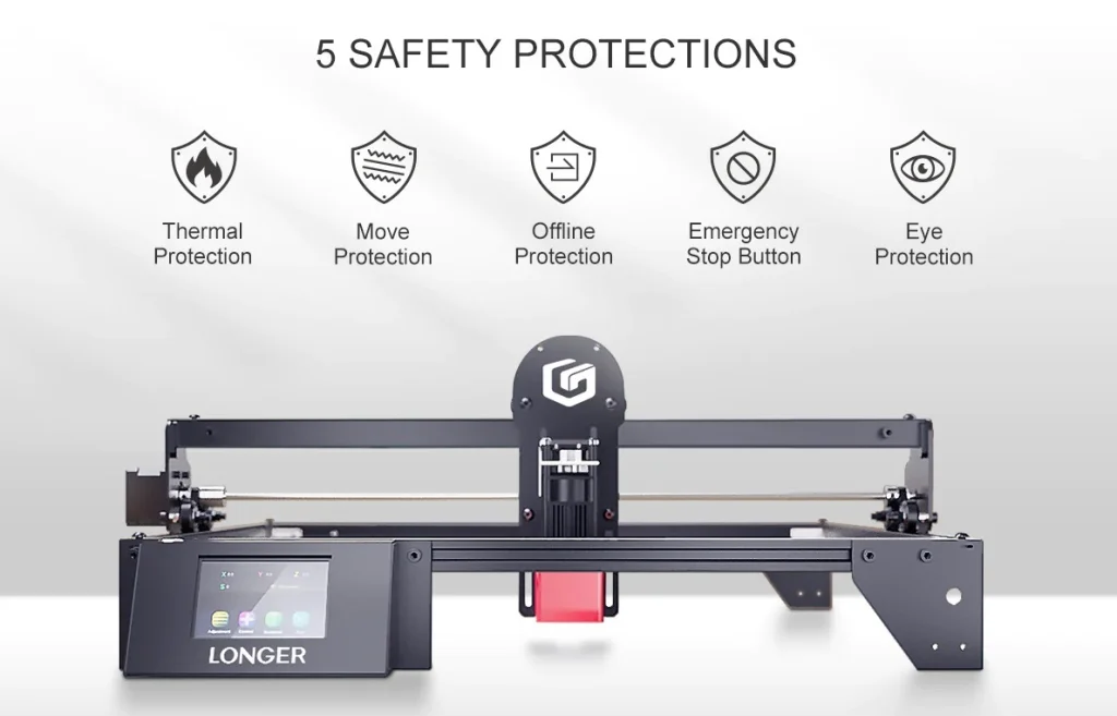 Longer Ray5 lézergravírozók kedvező áron a gyártótól 1