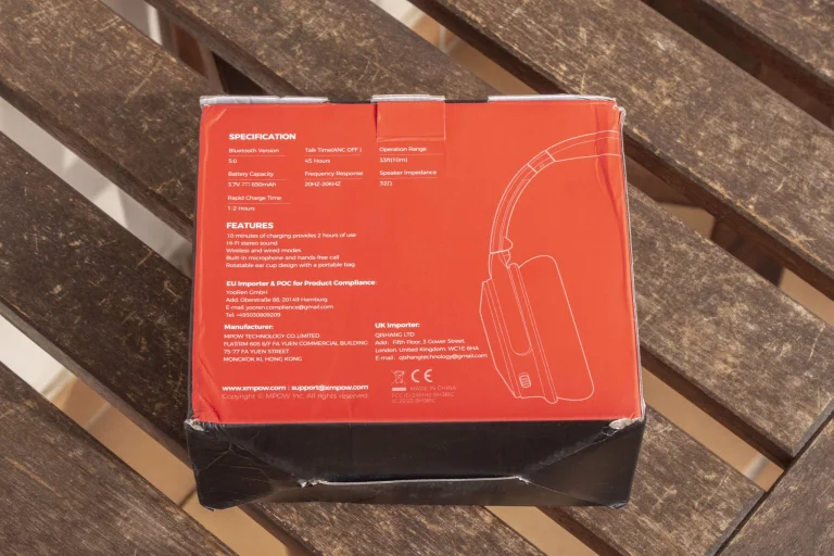 Mpow H17 ANC-s fejhallgató teszt 3