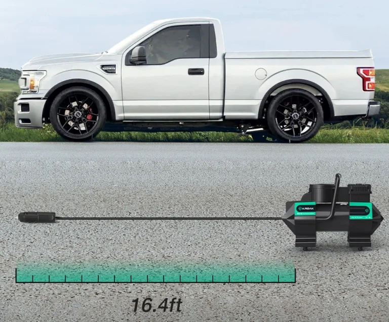 7200 forintért vihető a Kroak szivargyújtós kompresszora 10
