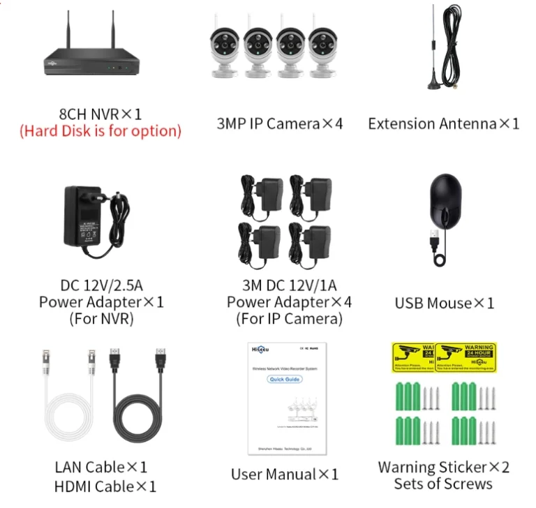 Az egész lakásra elég a Hiseeu négykamerás rendszer 9