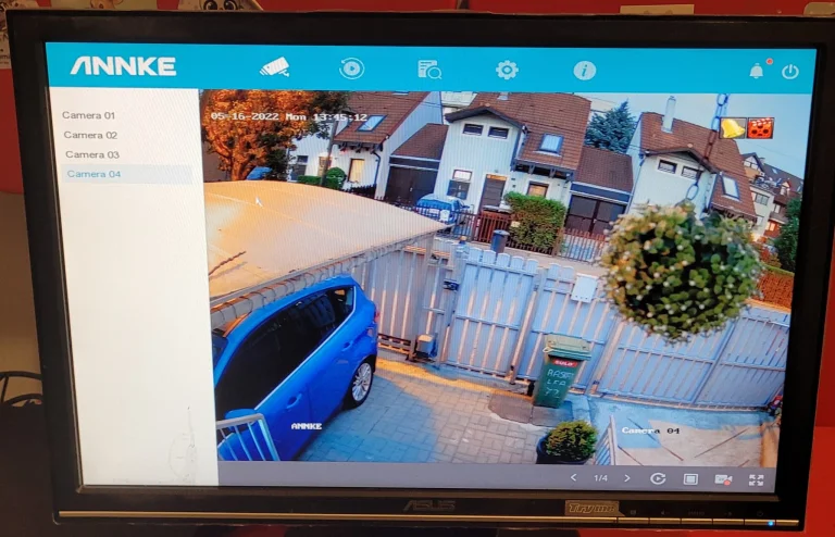 Annke NightChroma NCA500 otthoni kamerarendszer teszt 22
