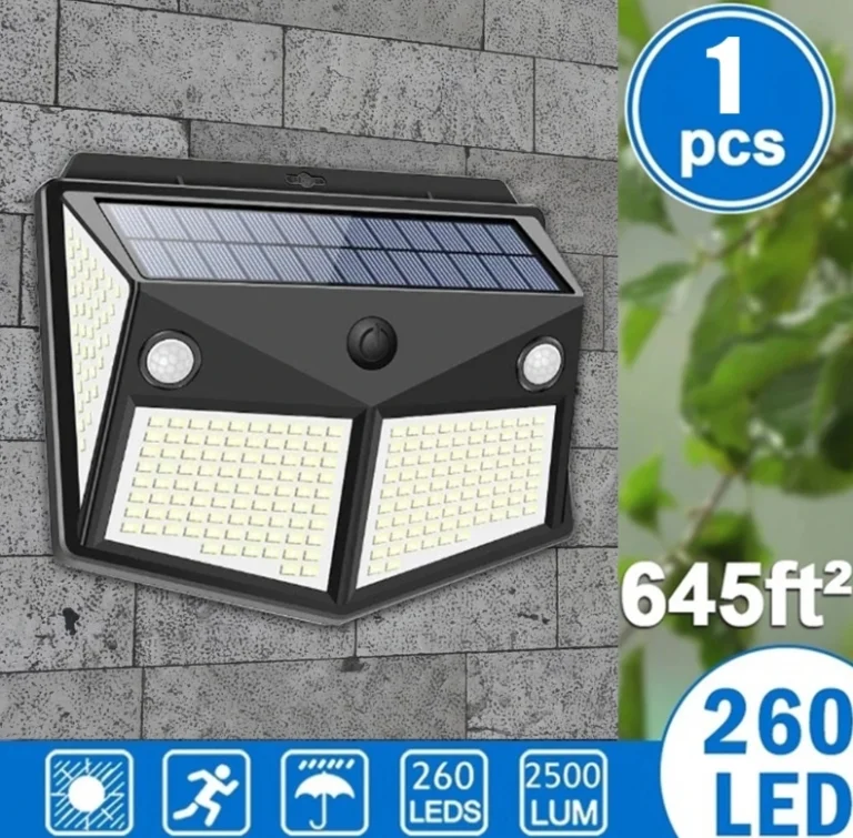 Párezer forint az Arilux 260 darab LED-es kültéri lámpája 3