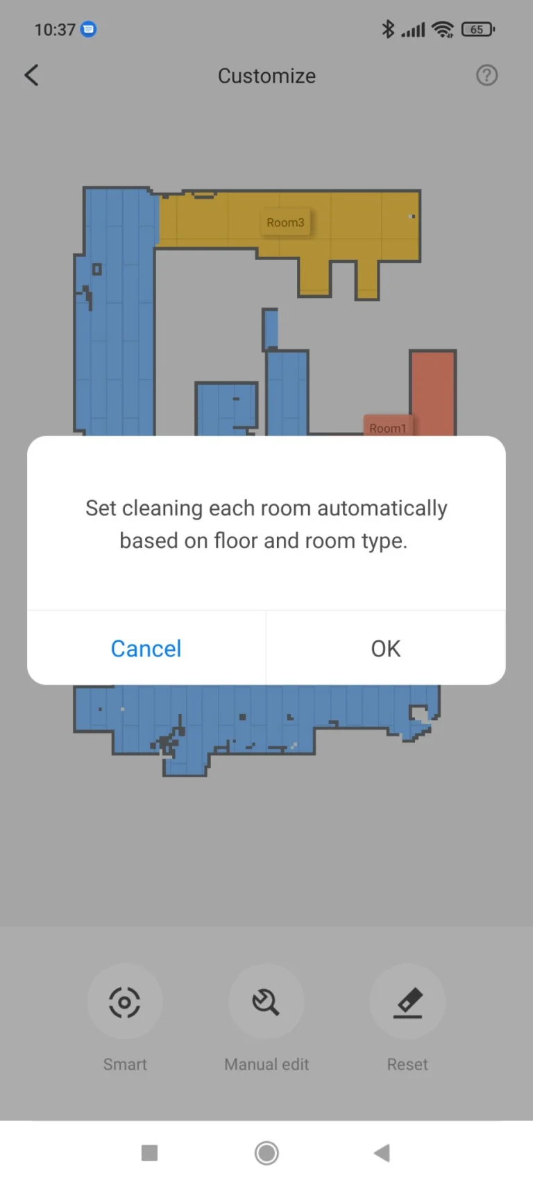 Prueba 7 del aspirador autovaciable Roborock Q43 Max+