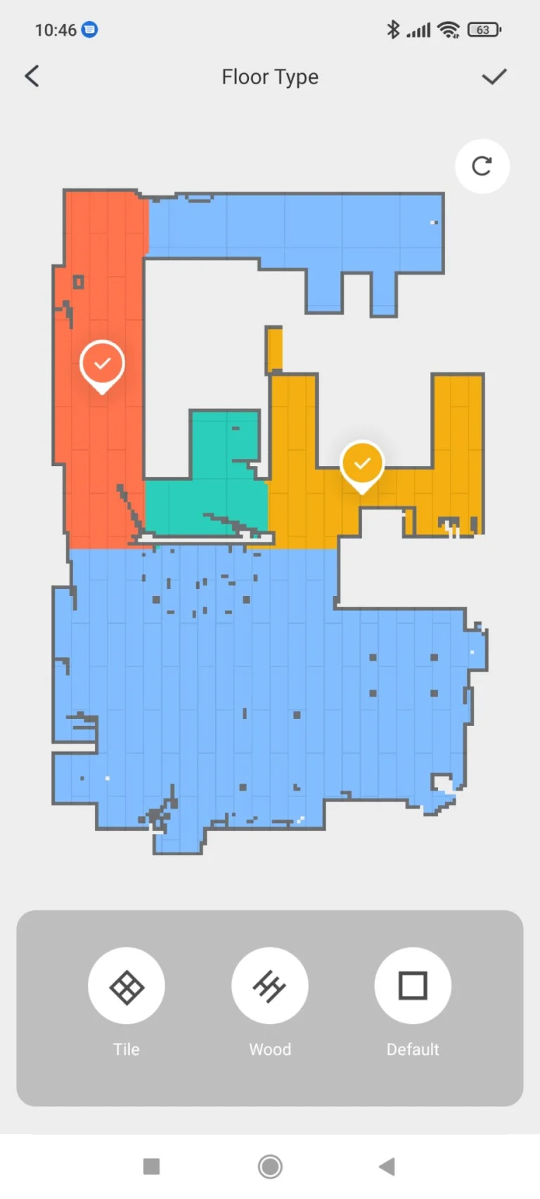Prueba 7 del aspirador autovaciable Roborock Q34 Max+