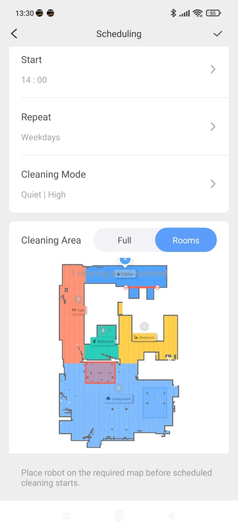 Prueba 7 del aspirador autovaciable Roborock Q27 Max+