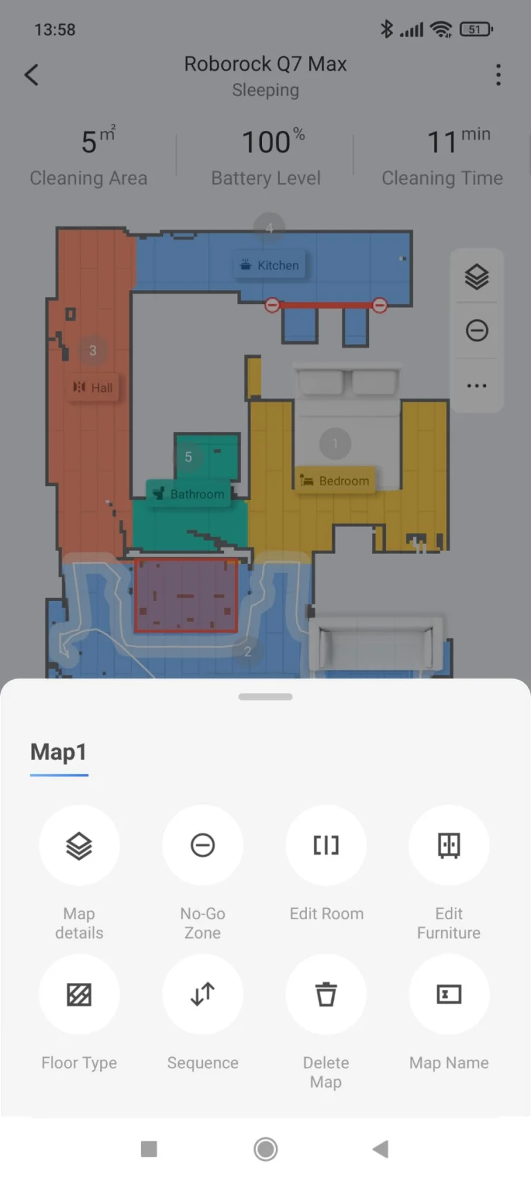 Prueba 7 del aspirador autovaciable Roborock Q25 Max+
