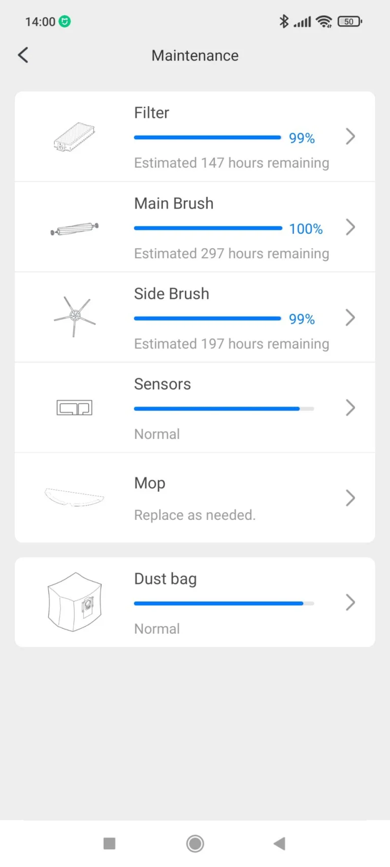Prueba 7 del aspirador autovaciable Roborock Q22 Max+