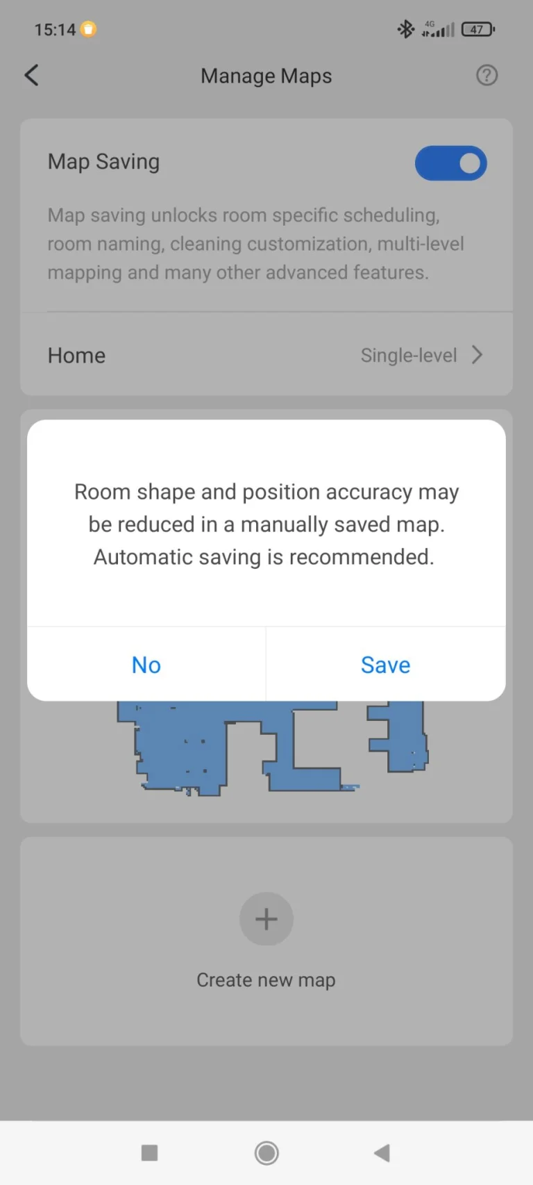 Prueba 7 del aspirador autovaciable Roborock Q53 Max+