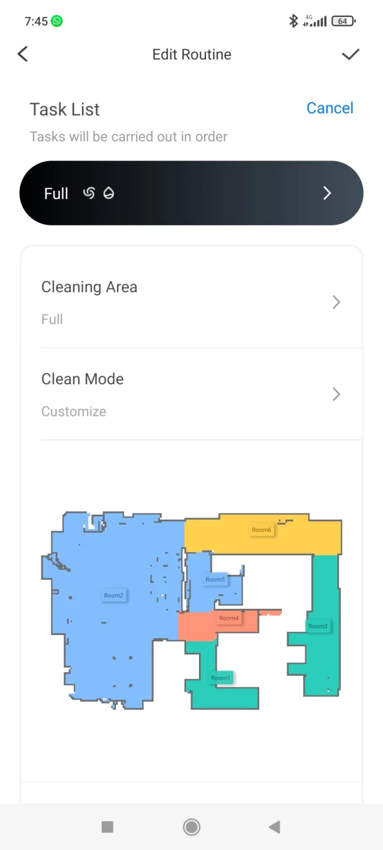 Prueba 7 del aspirador autovaciable Roborock Q56 Max+