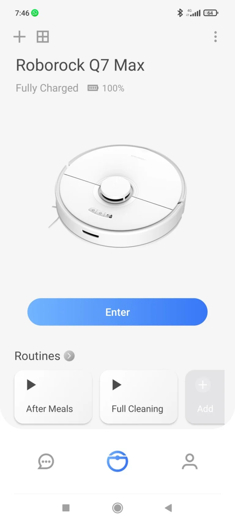 Prueba 7 del aspirador autovaciable Roborock Q57 Max+